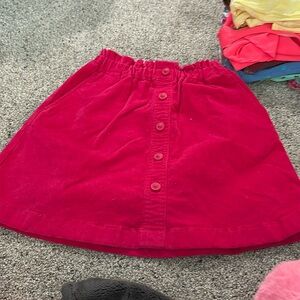 Pink skirt